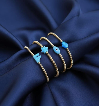 Opal Evil Eye Protection Bracelet