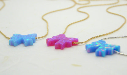 Bow necklace - 3 colors