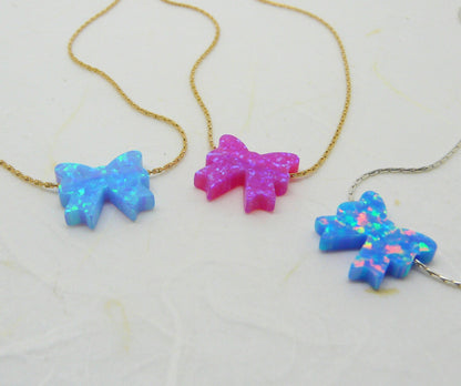 Bow necklace - 3 colors