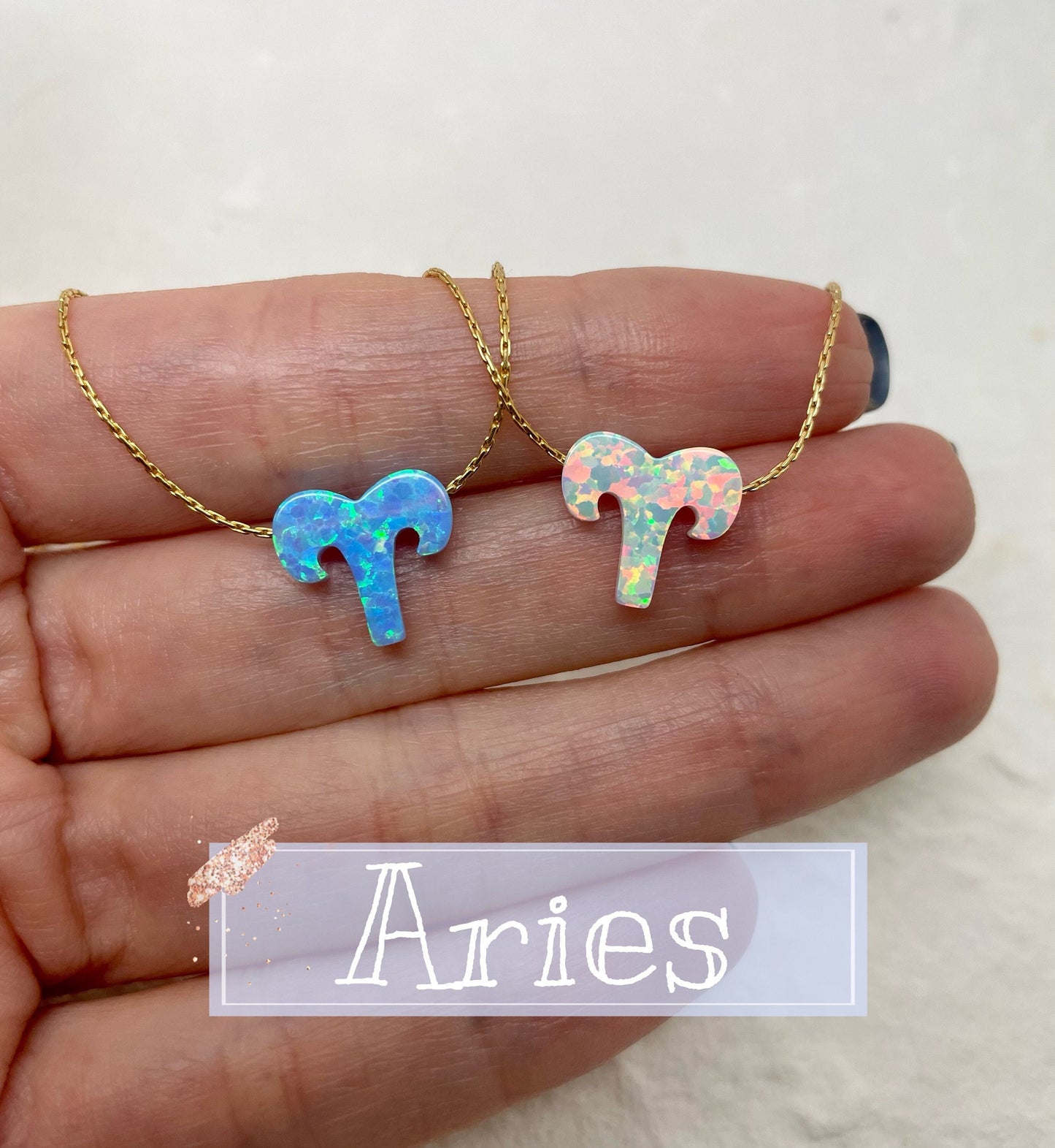 Aries Zodiac Necklace – Astrology Jewelry