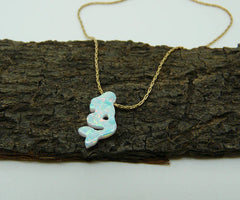 Mermaid Opal necklace - OpaLandJewelry