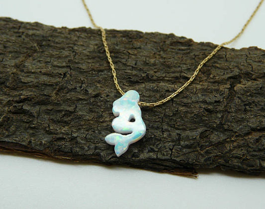 Mermaid Opal necklace - OpaLandJewelry