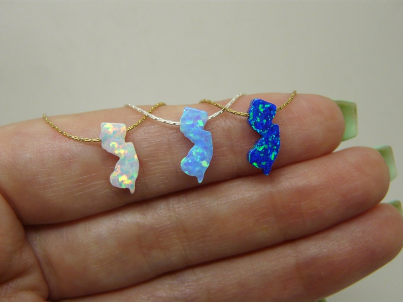 New Jersey Opal Necklace – A Stunning State Pride Pendant