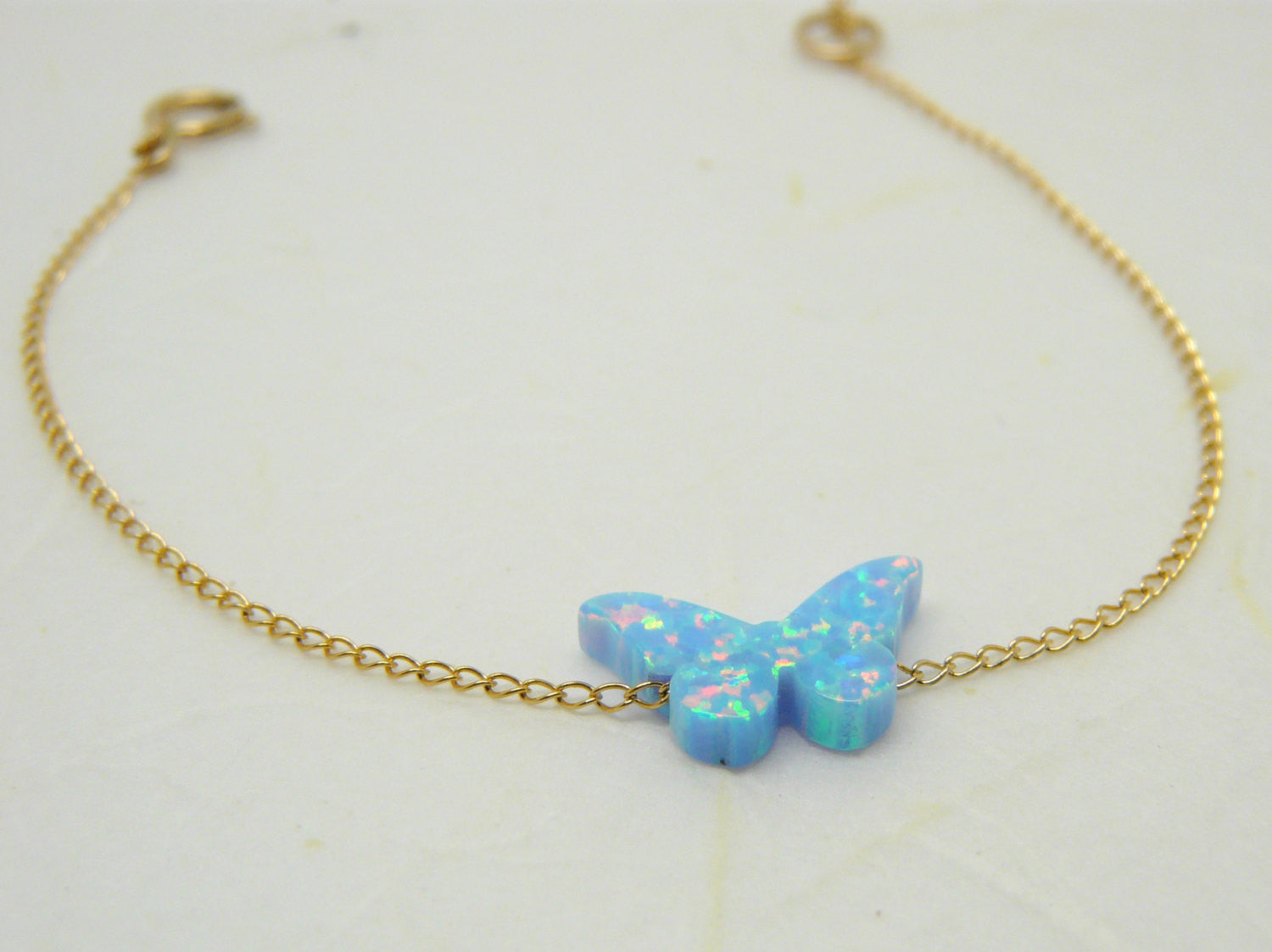 Opal Butterfly bracelet - OpaLandJewelry