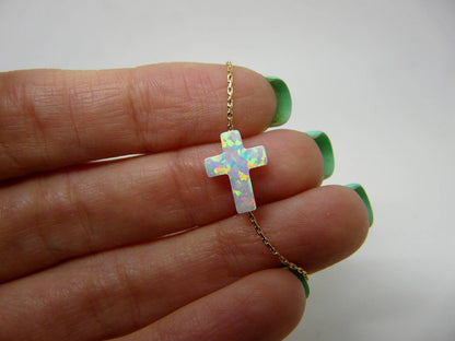 Cross Bracelet - OpaLandJewelry