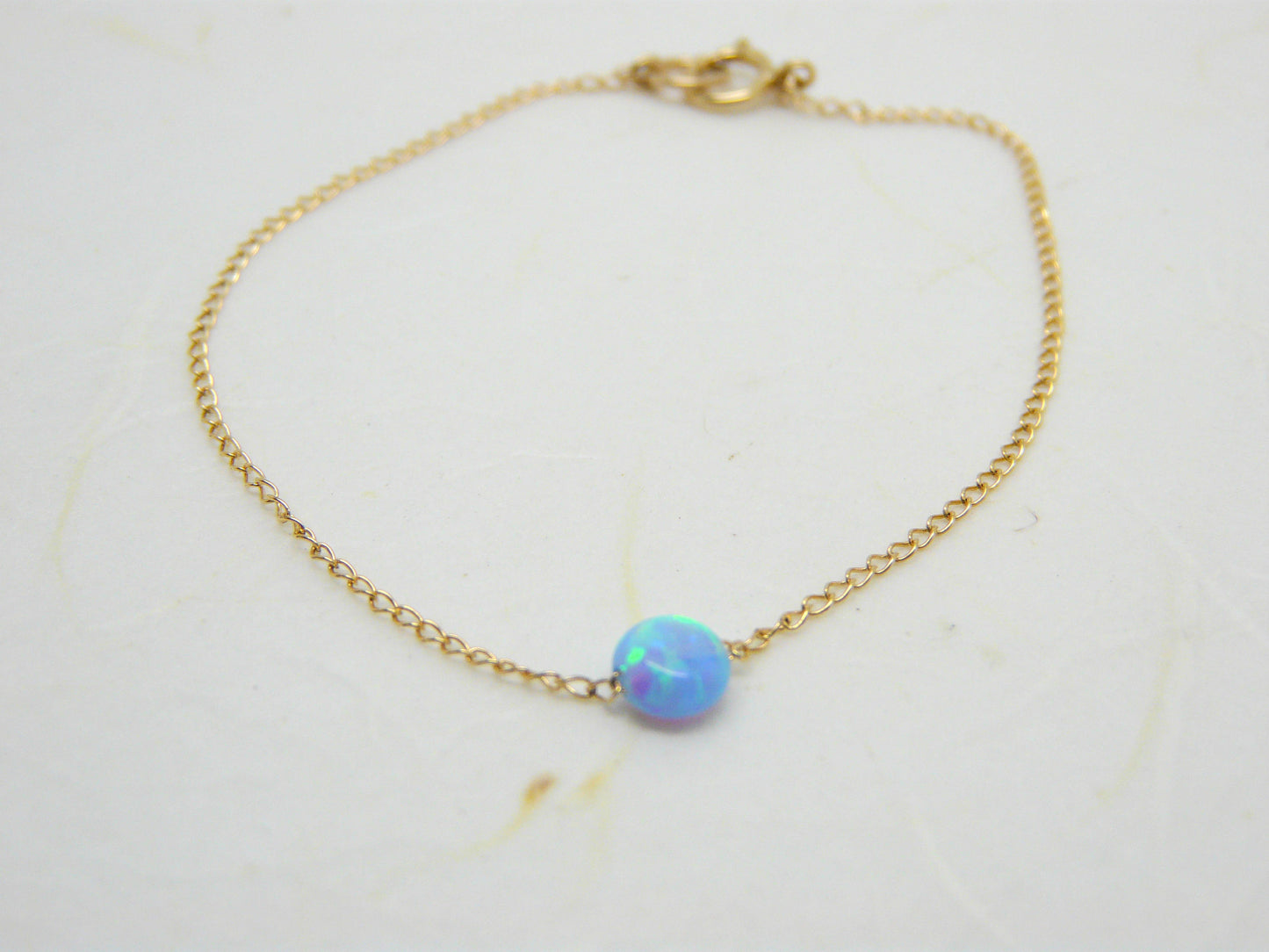 Tiny Opal bracelet - OpaLandJewelry