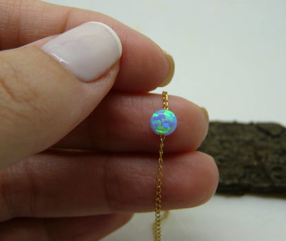 Tiny Opal bracelet - OpaLandJewelry