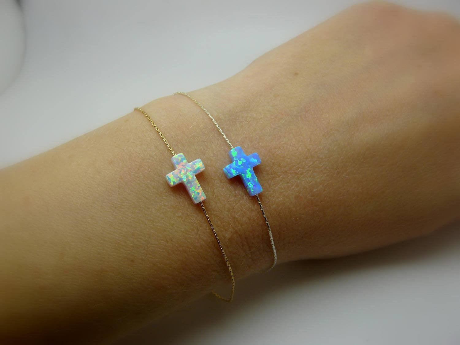 Cross Bracelet - OpaLandJewelry