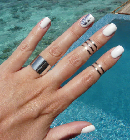 Knuckle Ring Set – Minimalist & Stacking Perfection