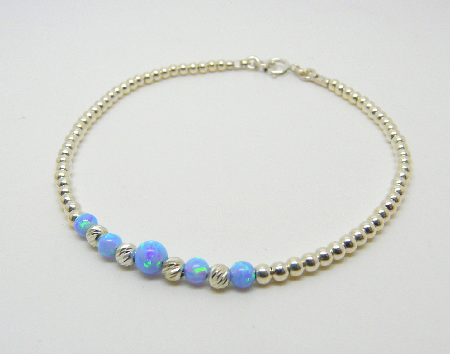 Delicate silver bracelet