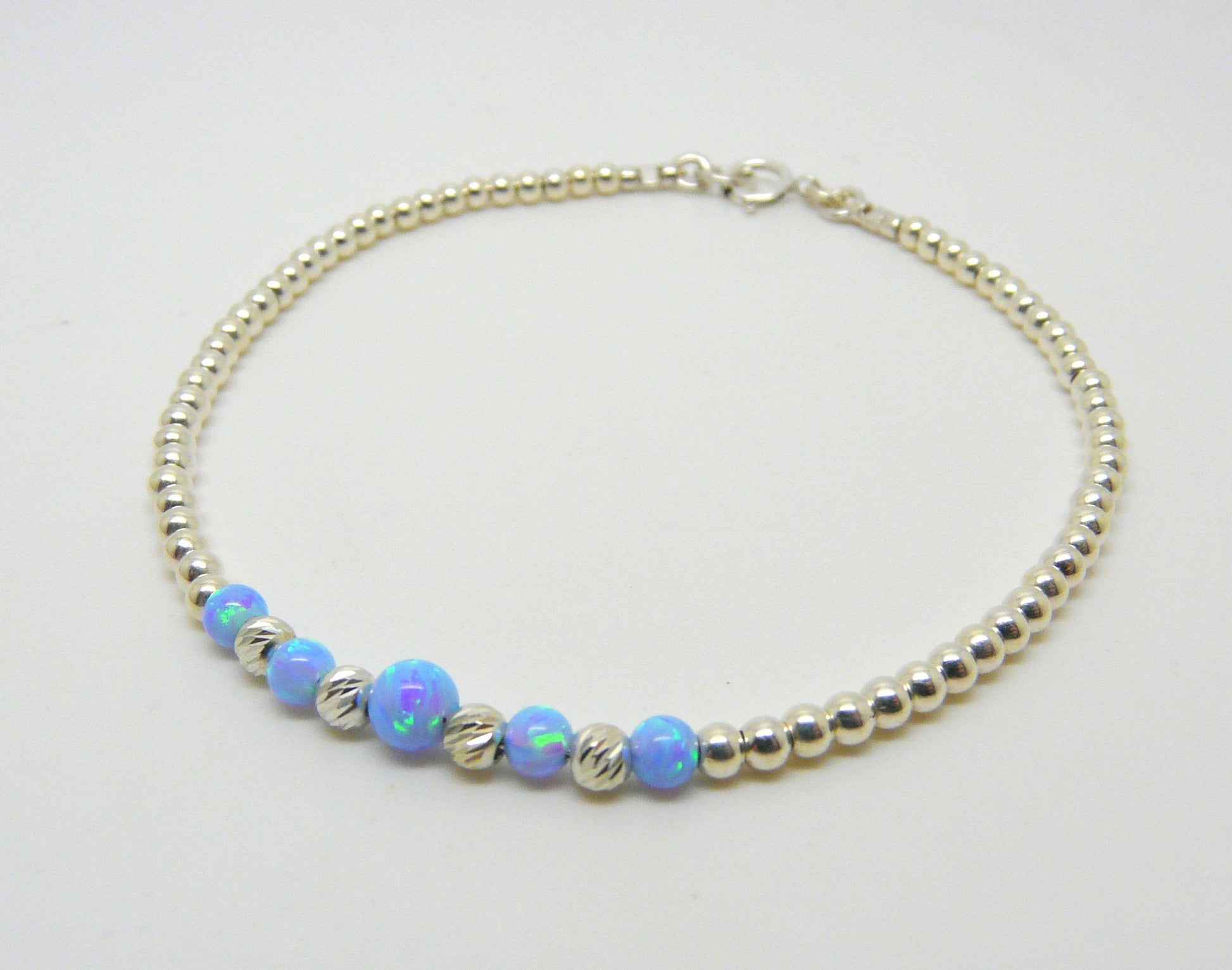 Delicate silver bracelet