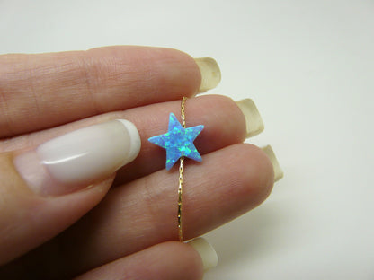 Opal Star Necklace – Shine Bright