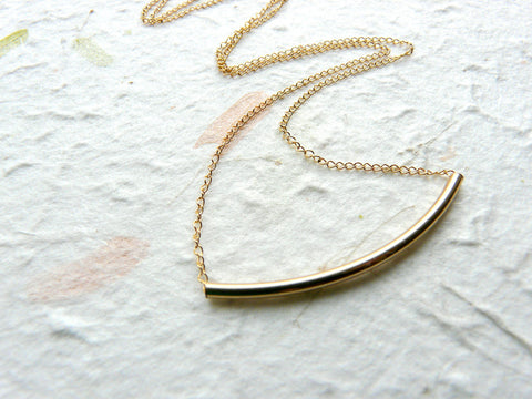 Tube necklace - OpaLandJewelry