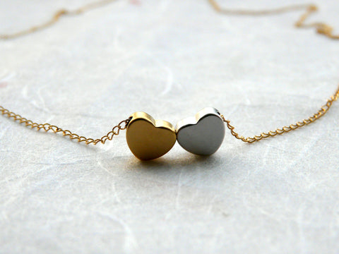 Love story necklace - OpaLandJewelry