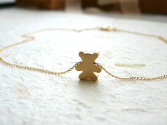 Teddy Bear necklace - OpaLandJewelry