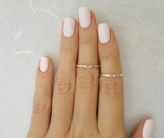 Sterling silver knuckle rings - OpaLandJewelry