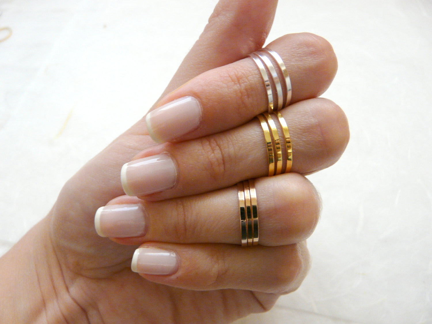8 above the knuckle rings - OpaLandJewelry