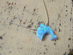 Dolphin Opal necklace - OpaLandJewelry