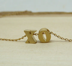 XO necklace - OpaLandJewelry