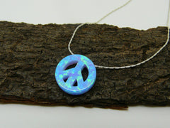Peace sign necklace - OpaLandJewelry