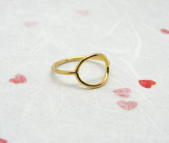 Simple gold filled ring - OpaLandJewelry